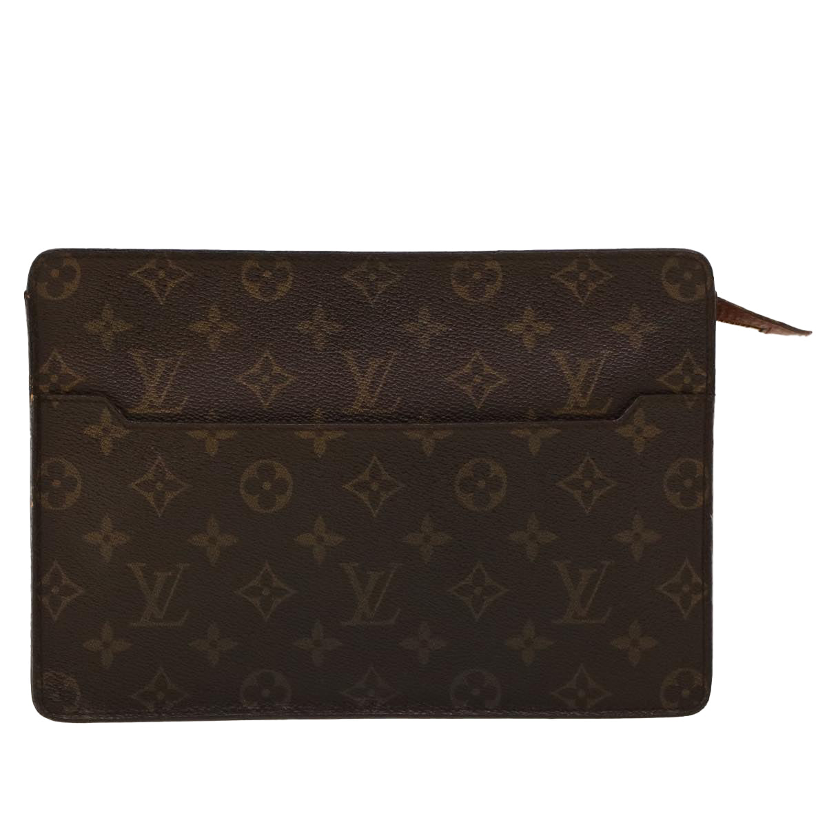 LOUIS VUITTON Monogram Pochette Homme Clutch Bag M51795 LV Auth bs5241