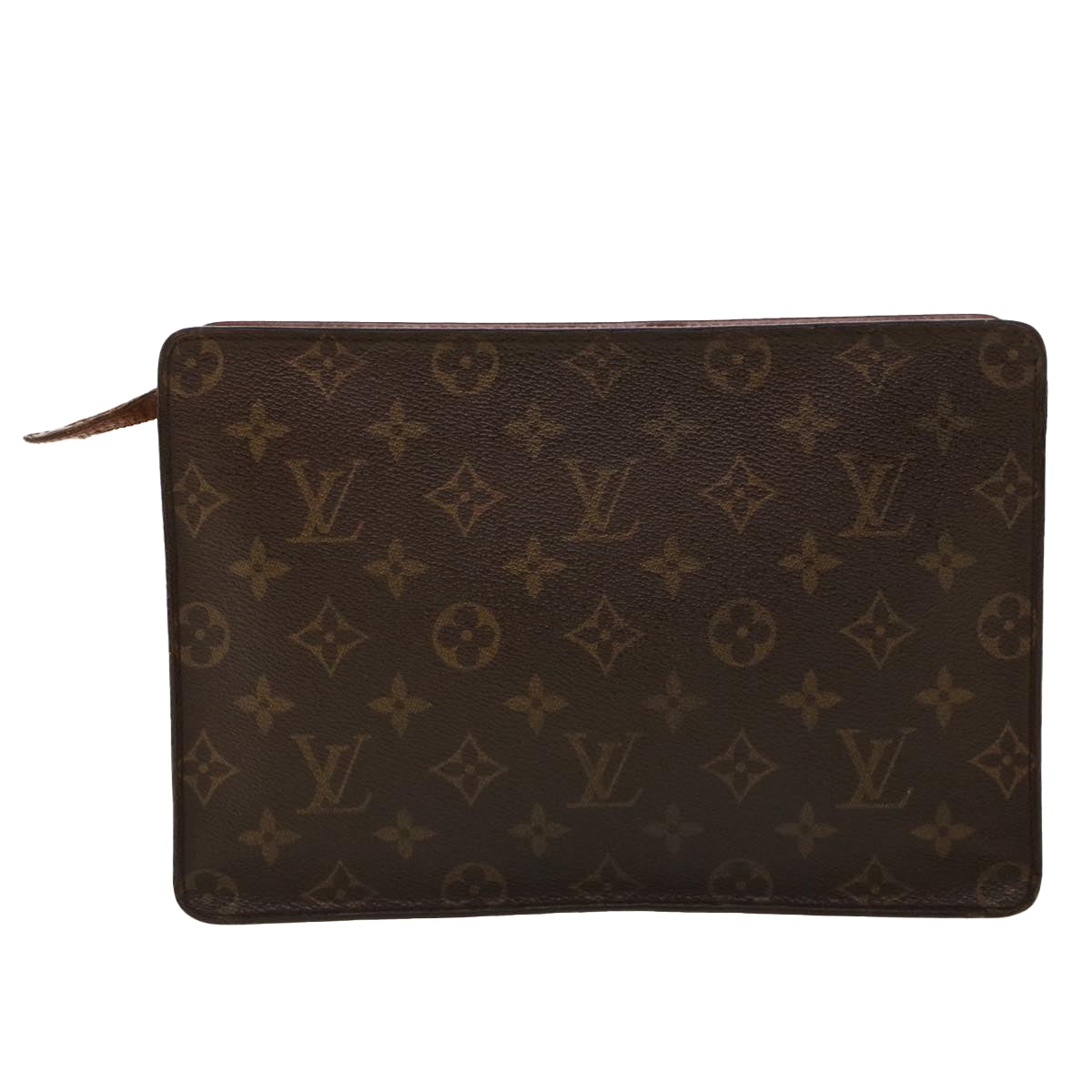 LOUIS VUITTON Monogram Pochette Homme Clutch Bag M51795 LV Auth bs5241 - 0