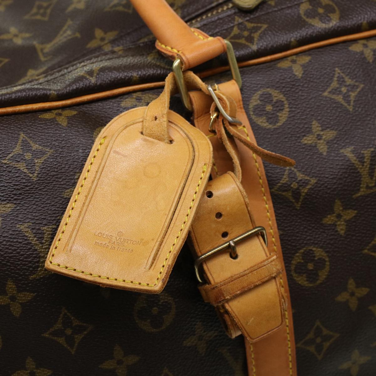 LOUIS VUITTON Monogram Sirius 60 Boston Bag M41402 LV Auth bs5251