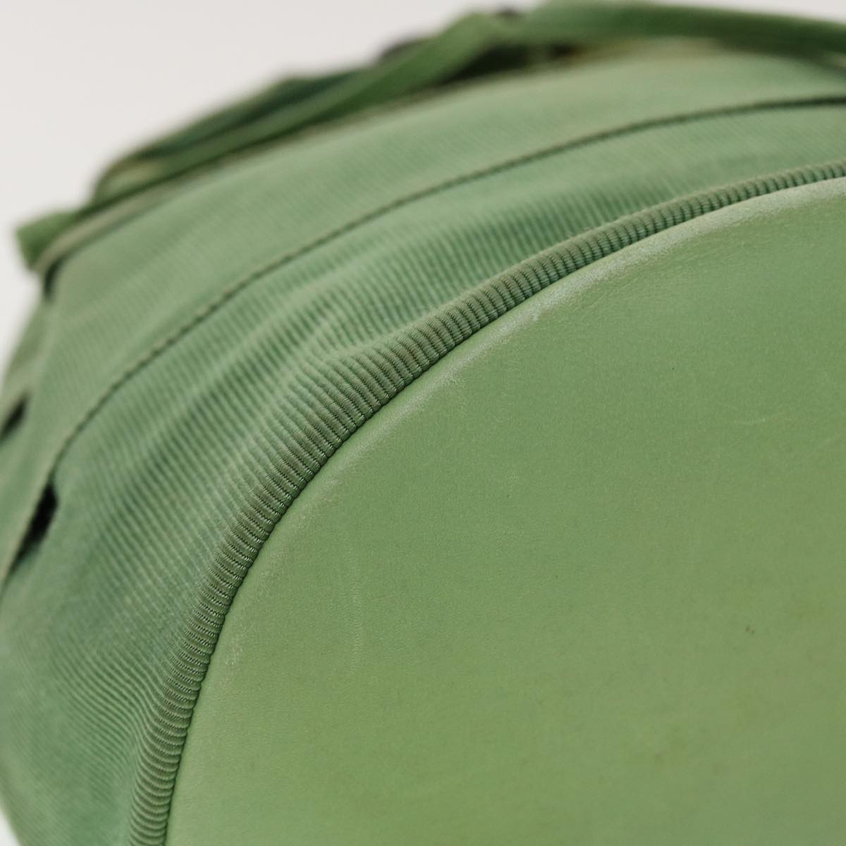 Salvatore Ferragamo Backpack Canvas Green AU-21 5666 Auth bs5297