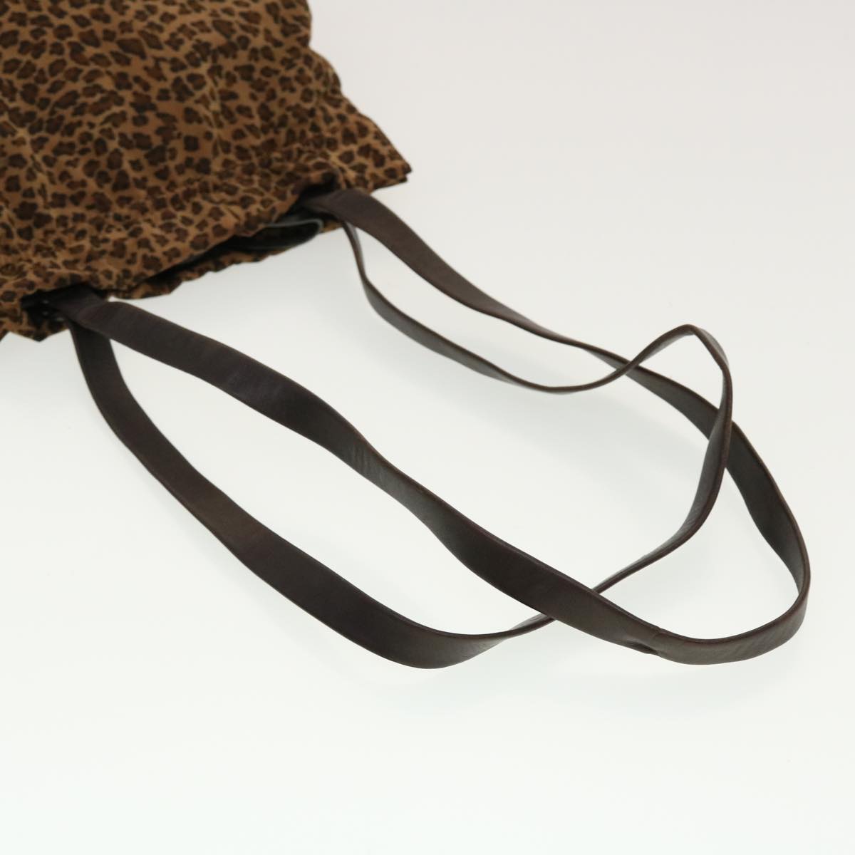 BOTTEGAVENETA Shoulder Bag Canvas 3Set Black Brown Auth bs5315