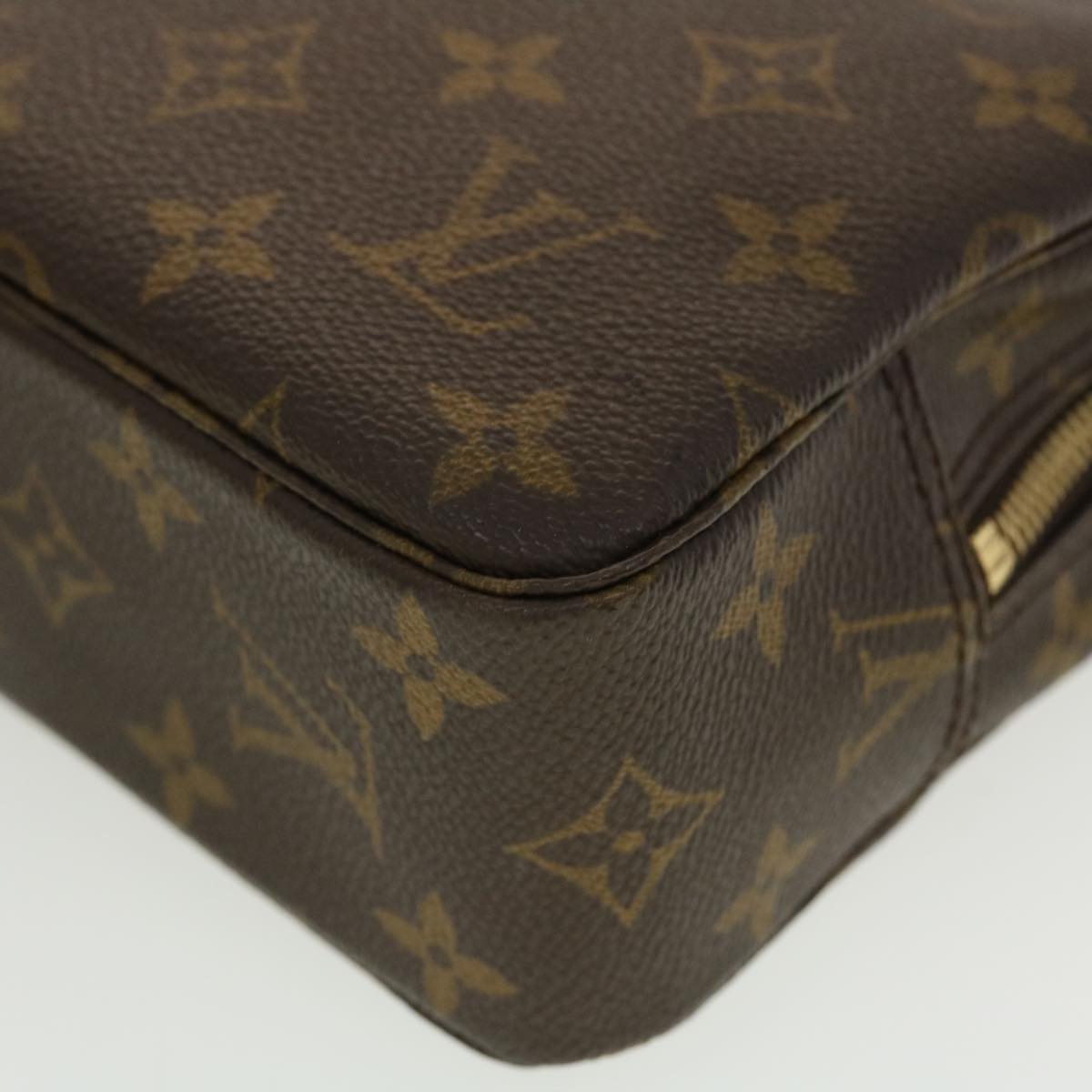 LOUIS VUITTON Monogram Trousse Toilette 23 Clutch Bag M47524 LV Auth bs5326