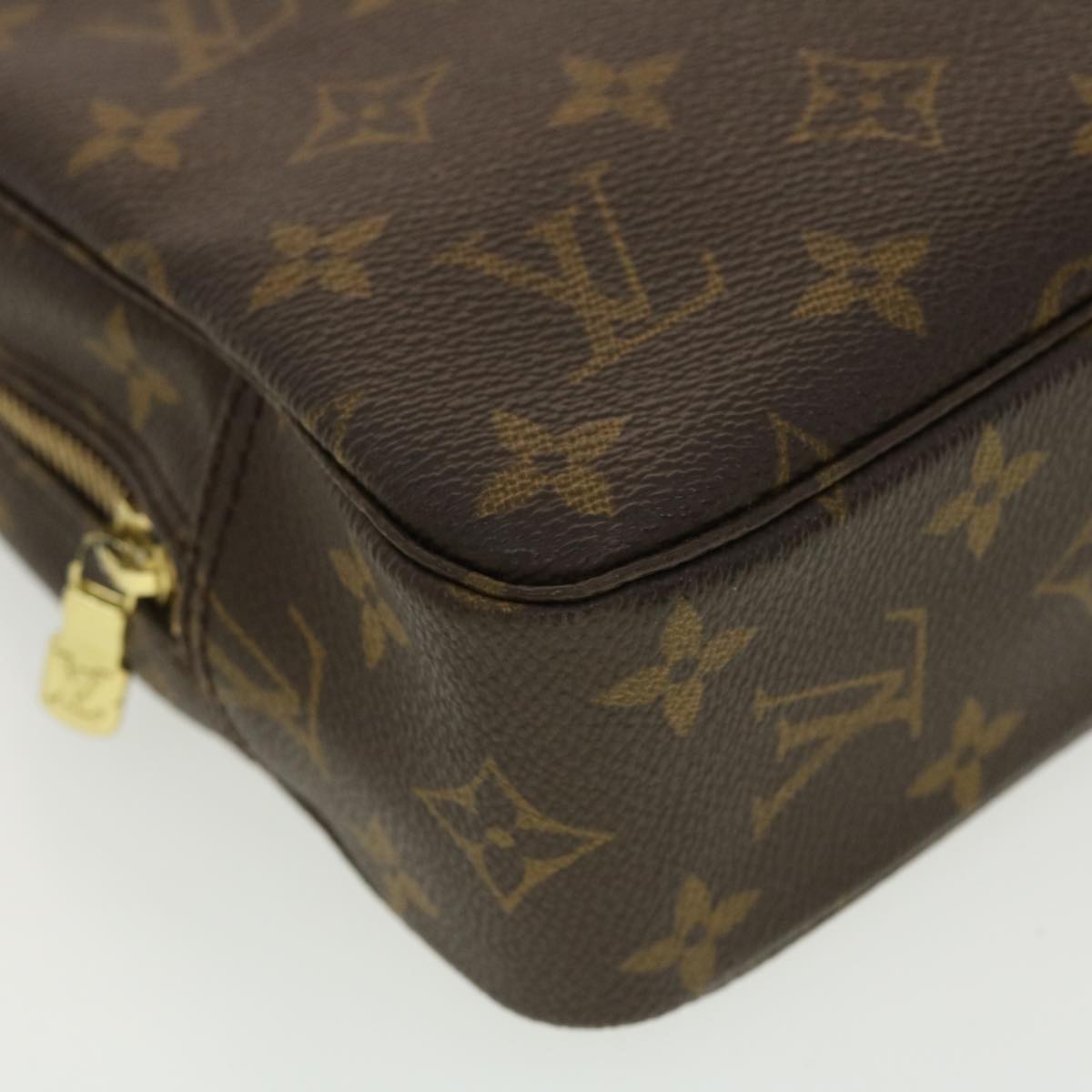 LOUIS VUITTON Monogram Trousse Toilette 23 Clutch Bag M47524 LV Auth bs5326