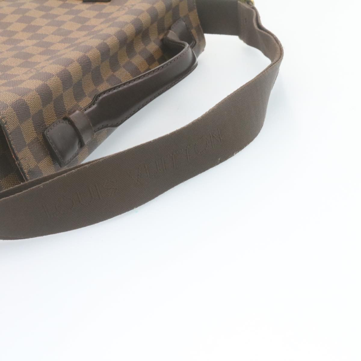 LOUIS VUITTON Damier Ebene Broadway Shoulder Bag N42270 LV Auth bs534