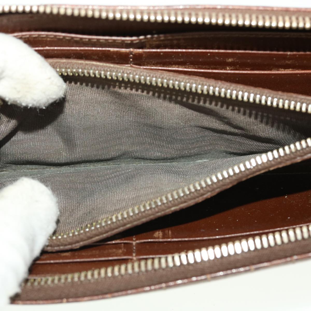 Miu Miu Wallet Leather 4Set Pink Black Brown Auth bs5382