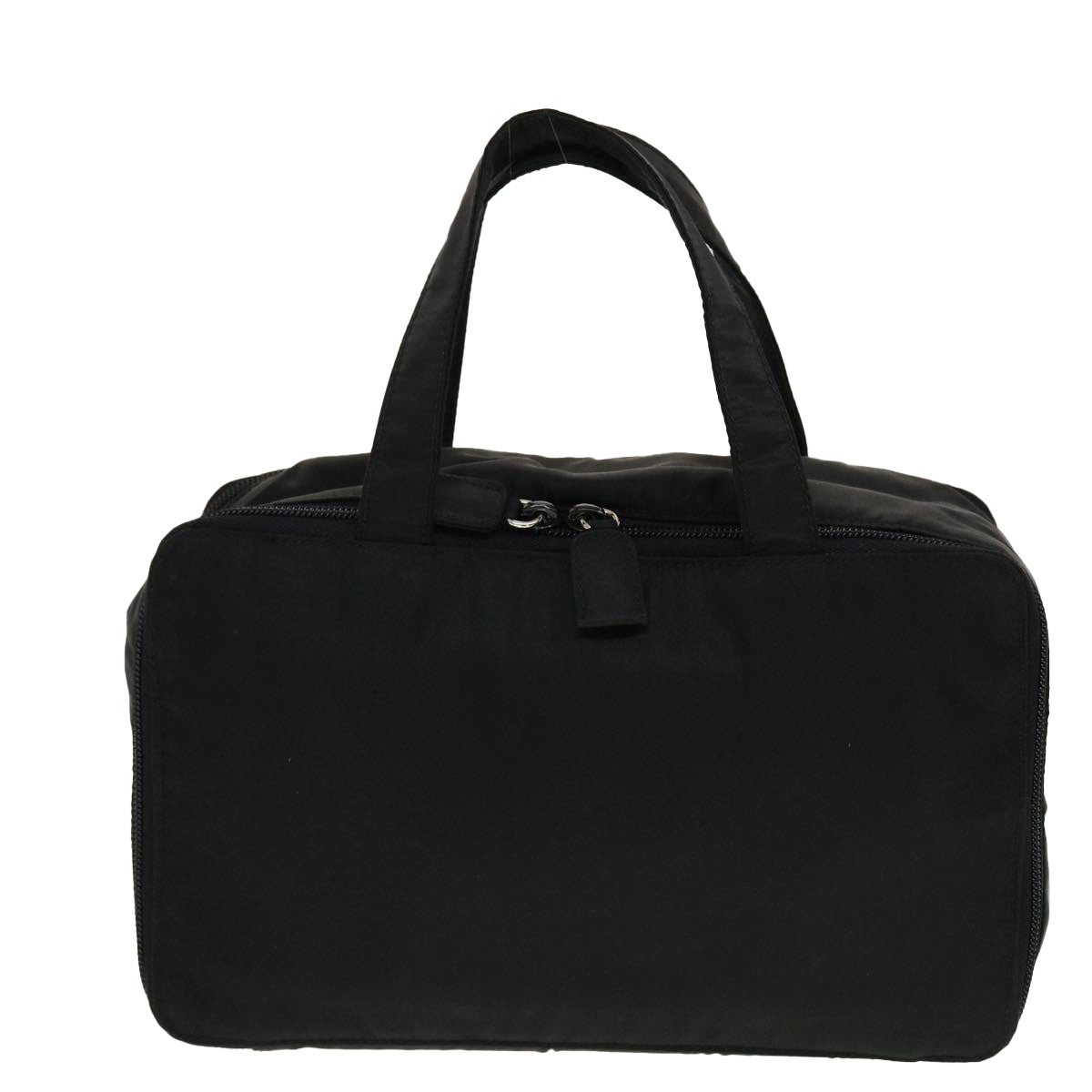 PRADA Hand Bag Nylon Black Auth bs5384 - 0