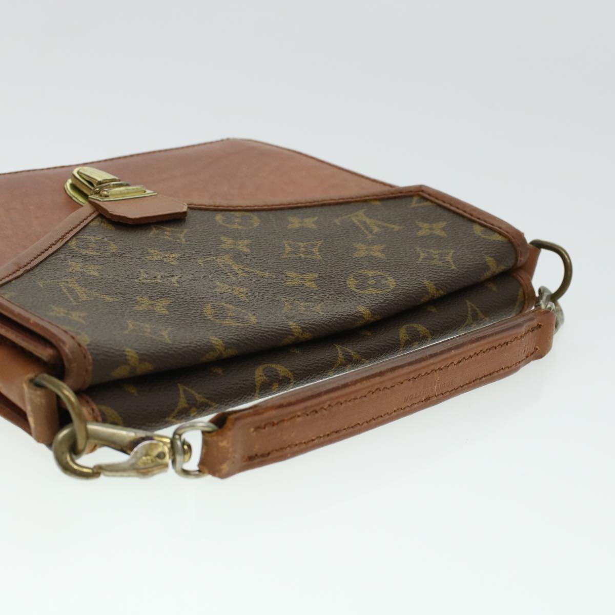 LOUIS VUITTON Monogram Sac Biface Hand Bag 2way M51310 LV Auth bs5391