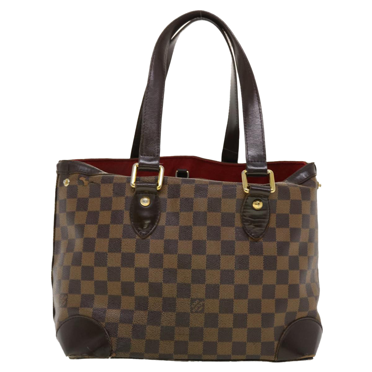 LOUIS VUITTON Damier Ebene Hampstead PM Tote Bag N51205 LV Auth bs5405 - 0