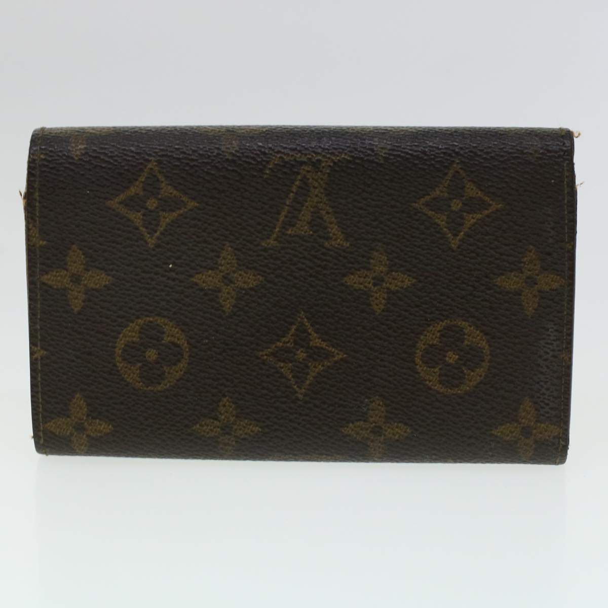 LOUIS VUITTON Monogram Damier Azur Ebene Wallet 6Set LV Auth bs5447