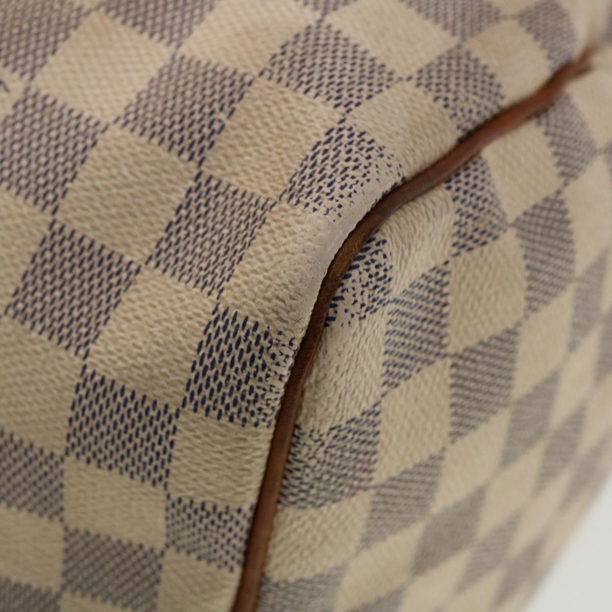 LOUIS VUITTON Damier Azur Speedy 30 Hand Bag N41533 LV Auth bs5457