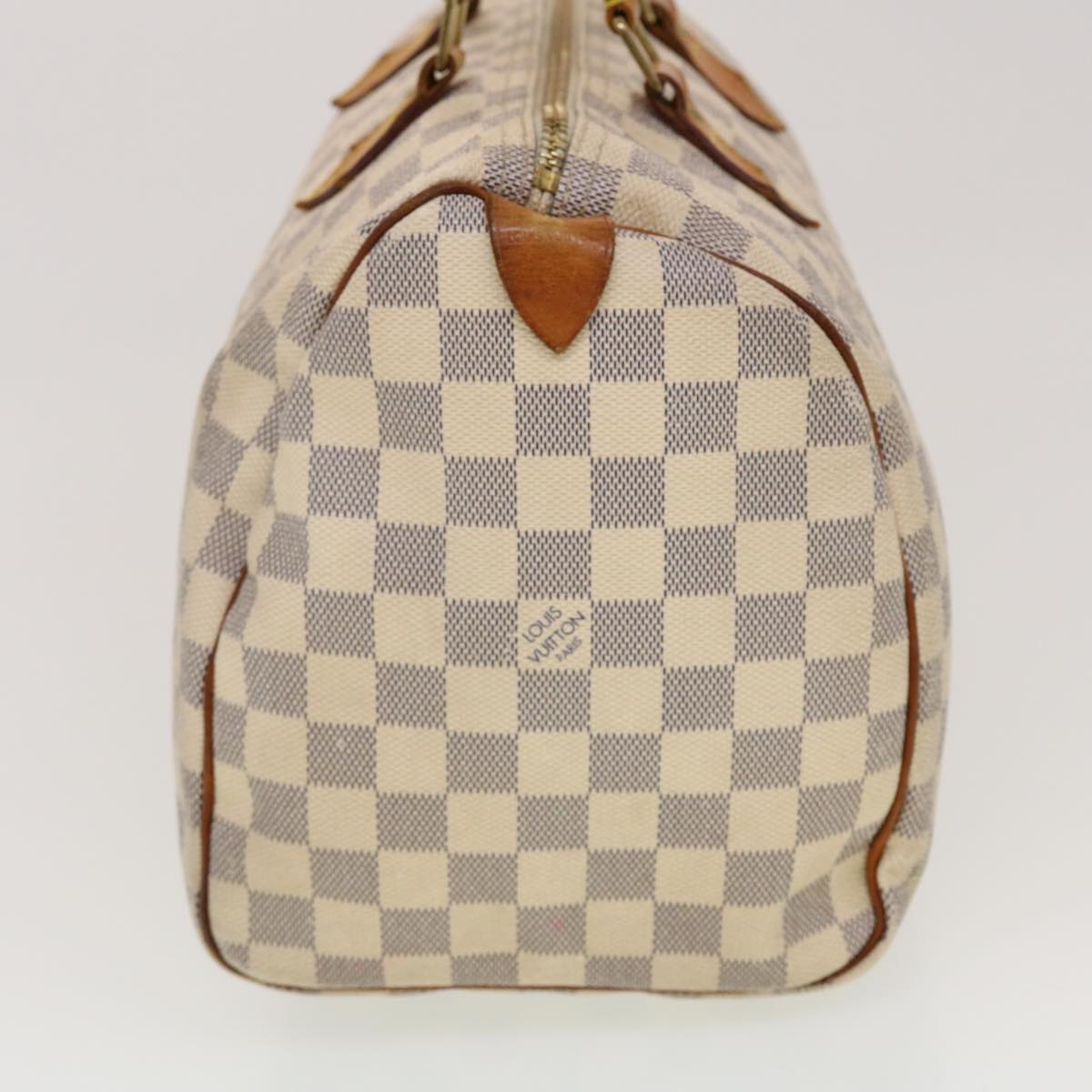 LOUIS VUITTON Damier Azur Speedy 30 Hand Bag N41533 LV Auth bs5457