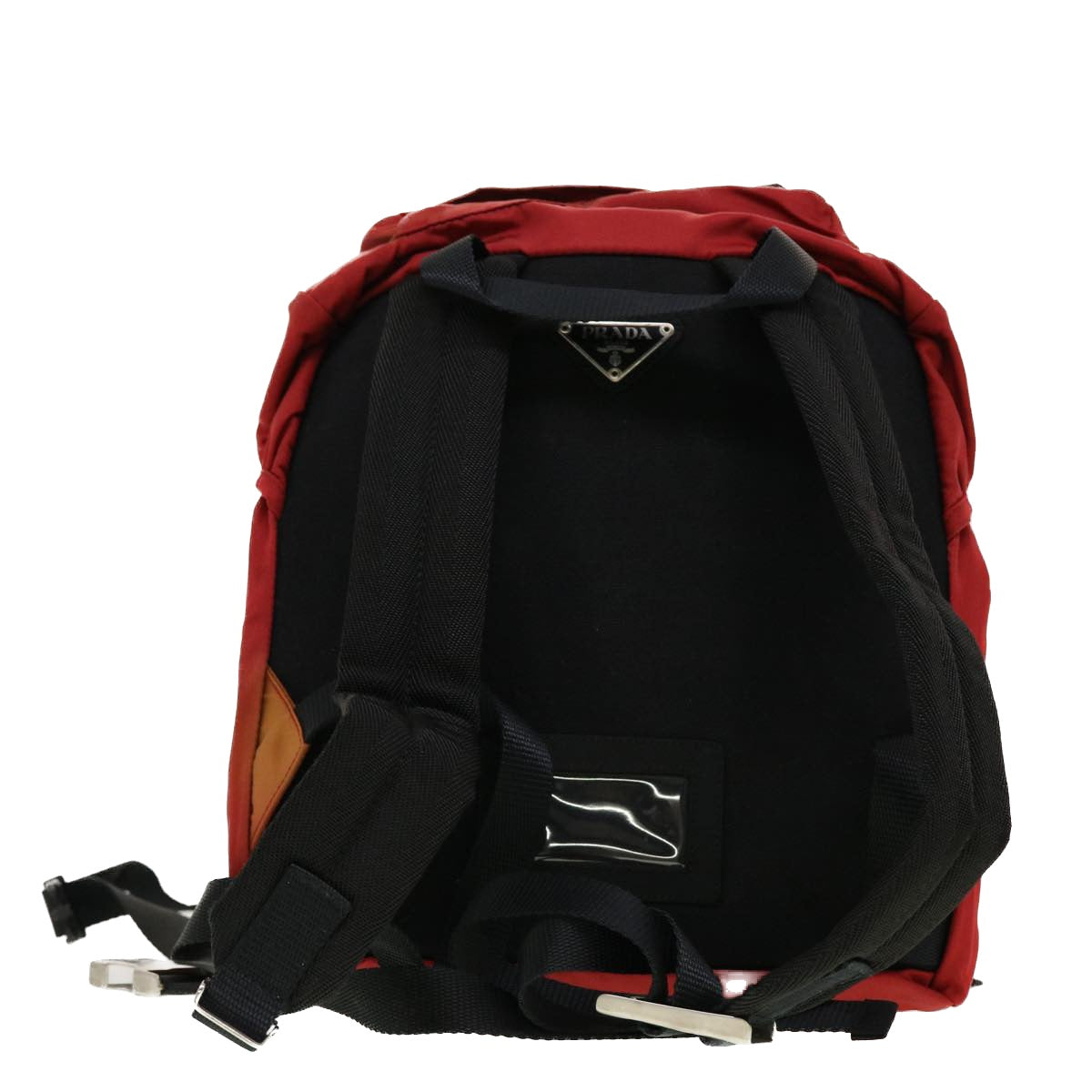 PRADA Backpack Nylon Red Auth bs5480 - 0