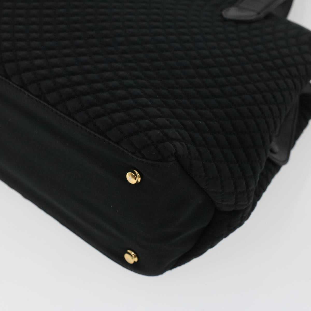 BALLY Shoulder Bag Nylon Black Auth bs5501