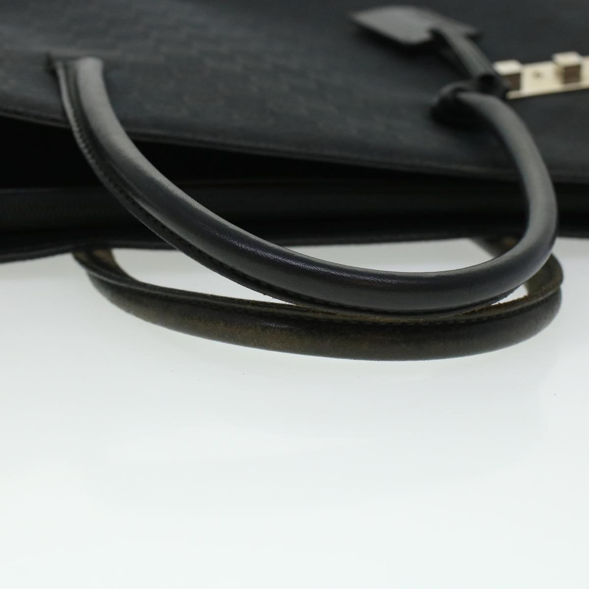 GUCCI GG Canvas Business Bag Black 0153708 Auth bs5512