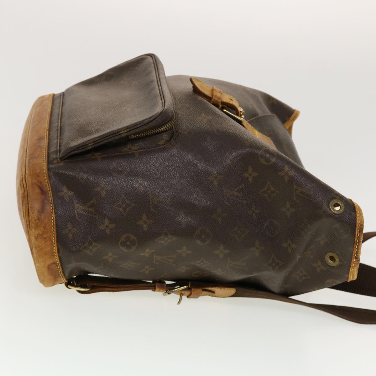 LOUIS VUITTON Monogram Montsouris GM Backpack M51135 LV Auth bs5518