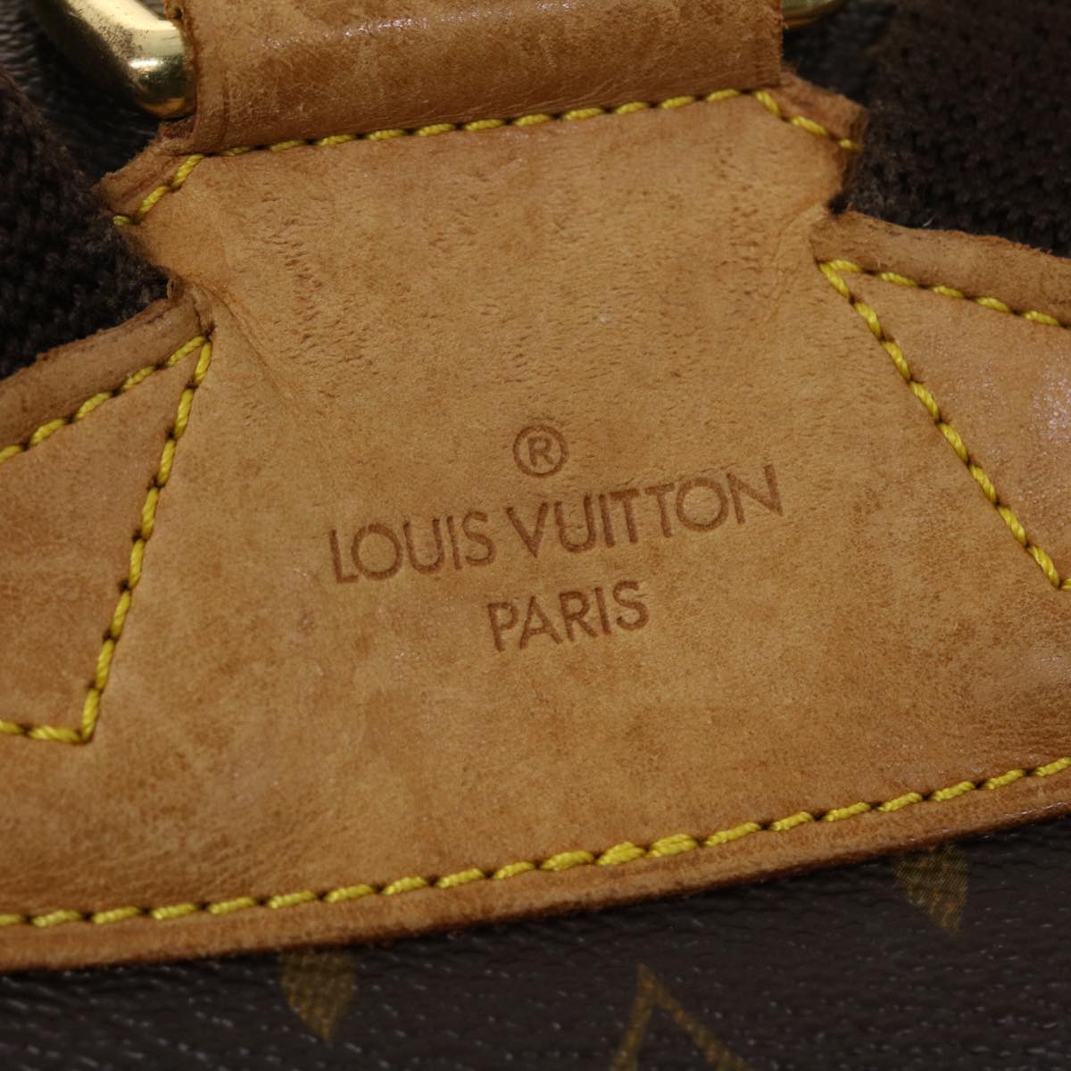 LOUIS VUITTON Monogram Montsouris GM Backpack M51135 LV Auth bs5561