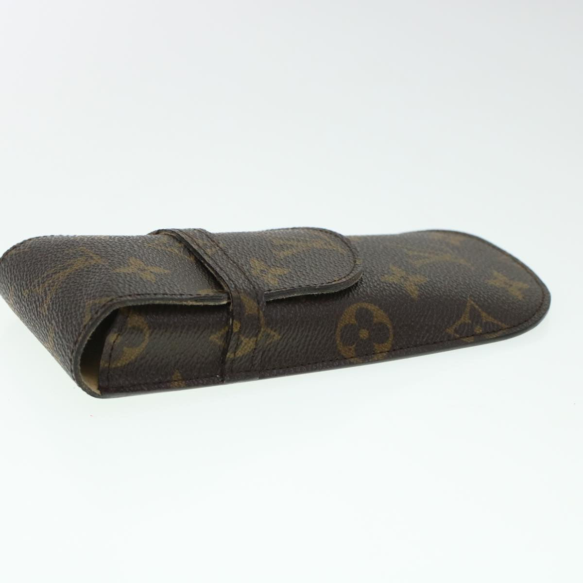 LOUIS VUITTON Monogram Etui Lunette Rabat Glasses Case M62970 LV Auth bs5563