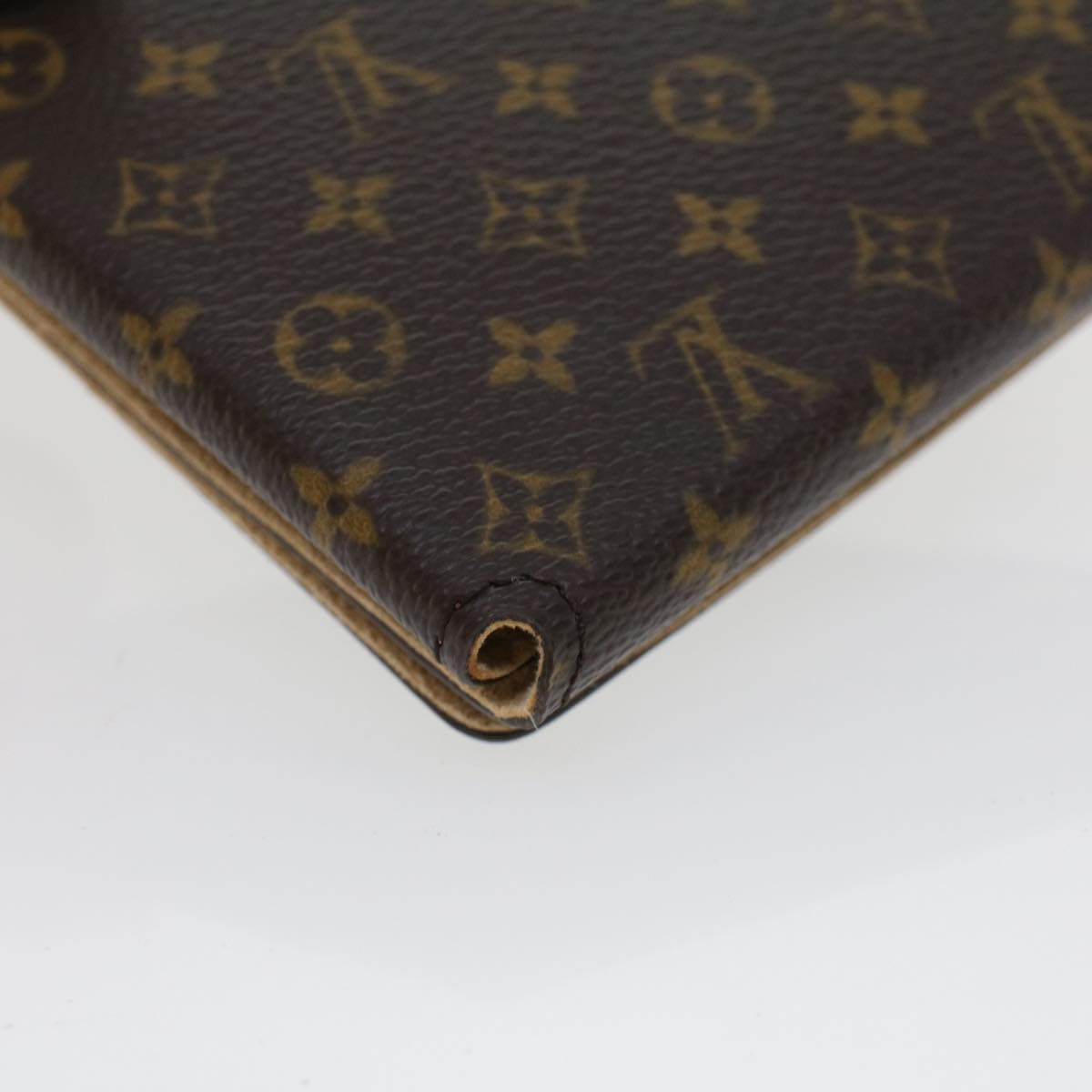 LOUIS VUITTON Monogram Jewelry Case Accessory Case LV Auth bs5615