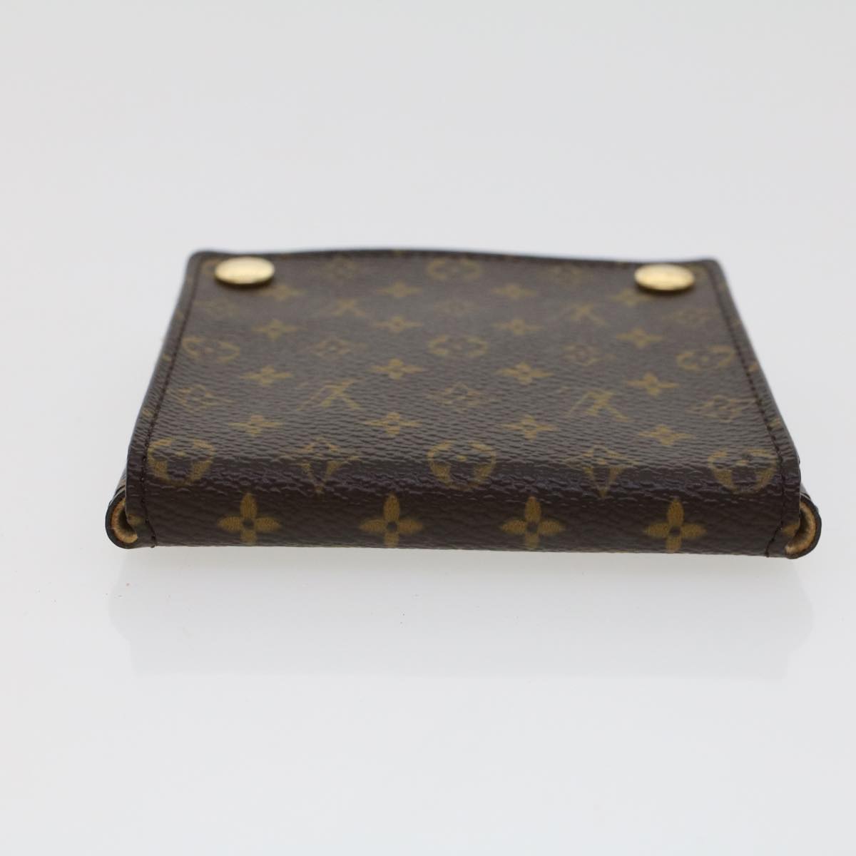 LOUIS VUITTON Monogram Jewelry Case Accessory Case LV Auth bs5615