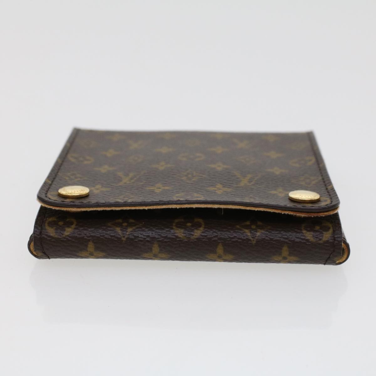 LOUIS VUITTON Monogram Jewelry Case Accessory Case LV Auth bs5615