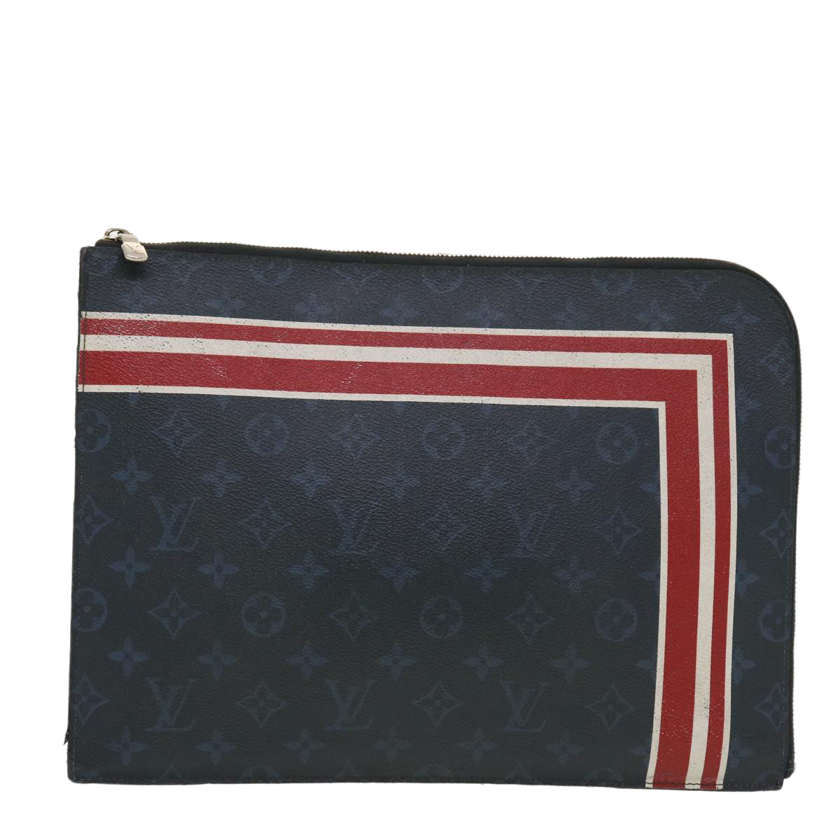 LOUIS VUITTON Monogram Cobalt Pochette Jules GM Clutch Bag M61679 LV Auth bs5648