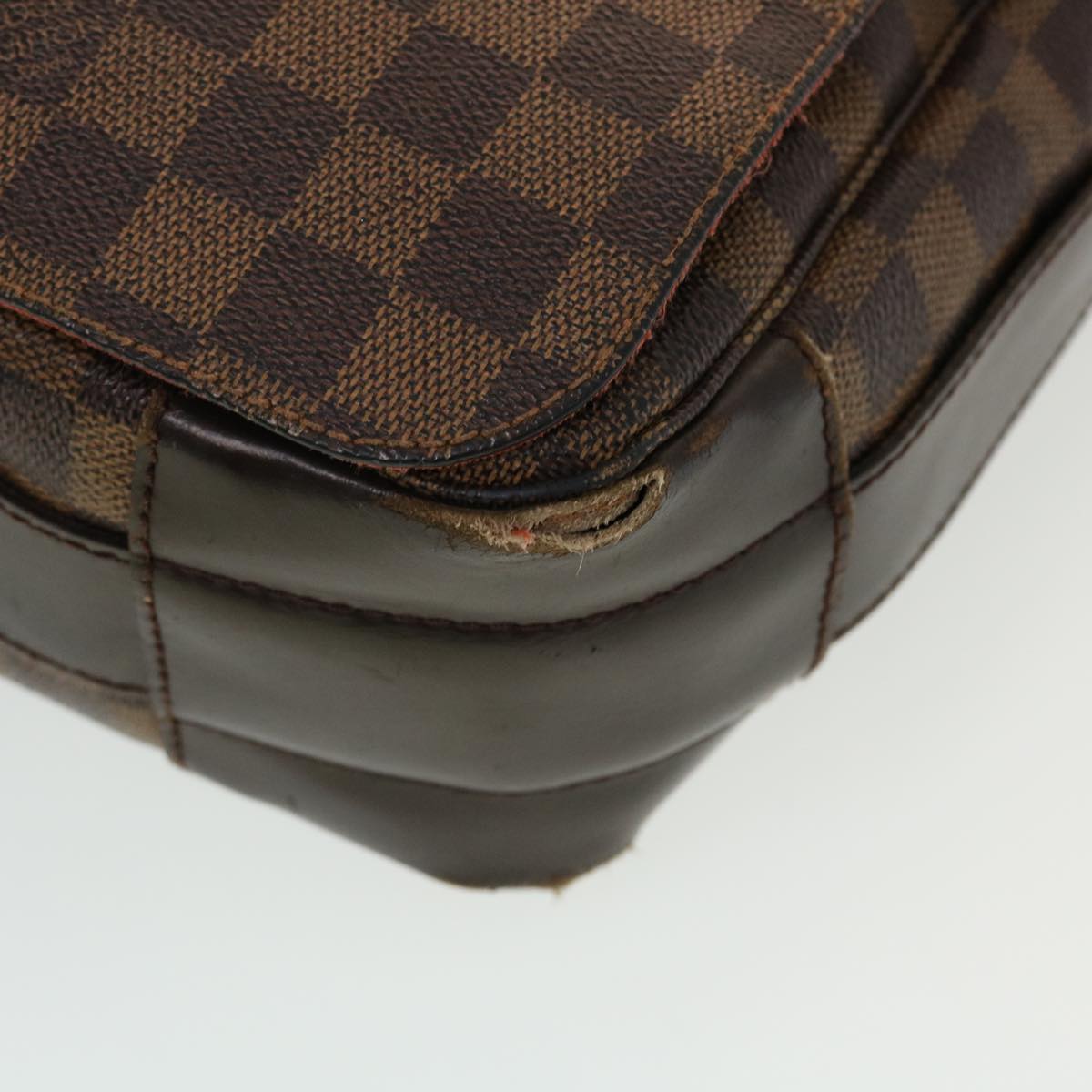 LOUIS VUITTON Damier Ebene Pastille Shoulder Bag N45258 LV Auth bs5649