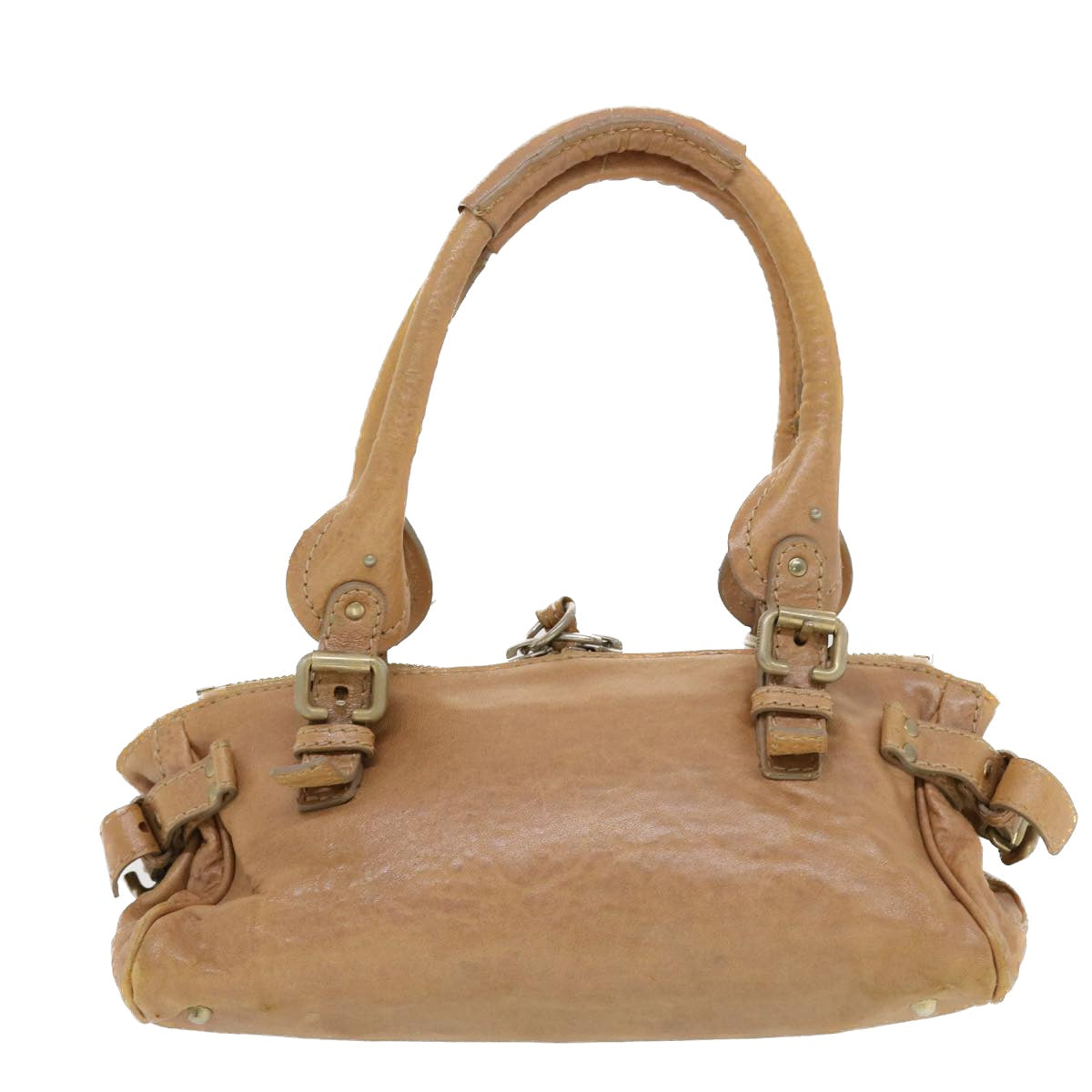 Chloe Paddington Hand Bag Leather Brown Auth bs5678 - 0