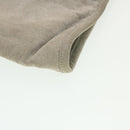 CHANEL Wall Hanging Pouch Suede Gray CC Auth bs5681-14