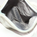 CHANEL Wall Hanging Pouch Suede Gray CC Auth bs5681-19