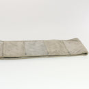 CHANEL Wall Hanging Pouch Suede Gray CC Auth bs5681-3