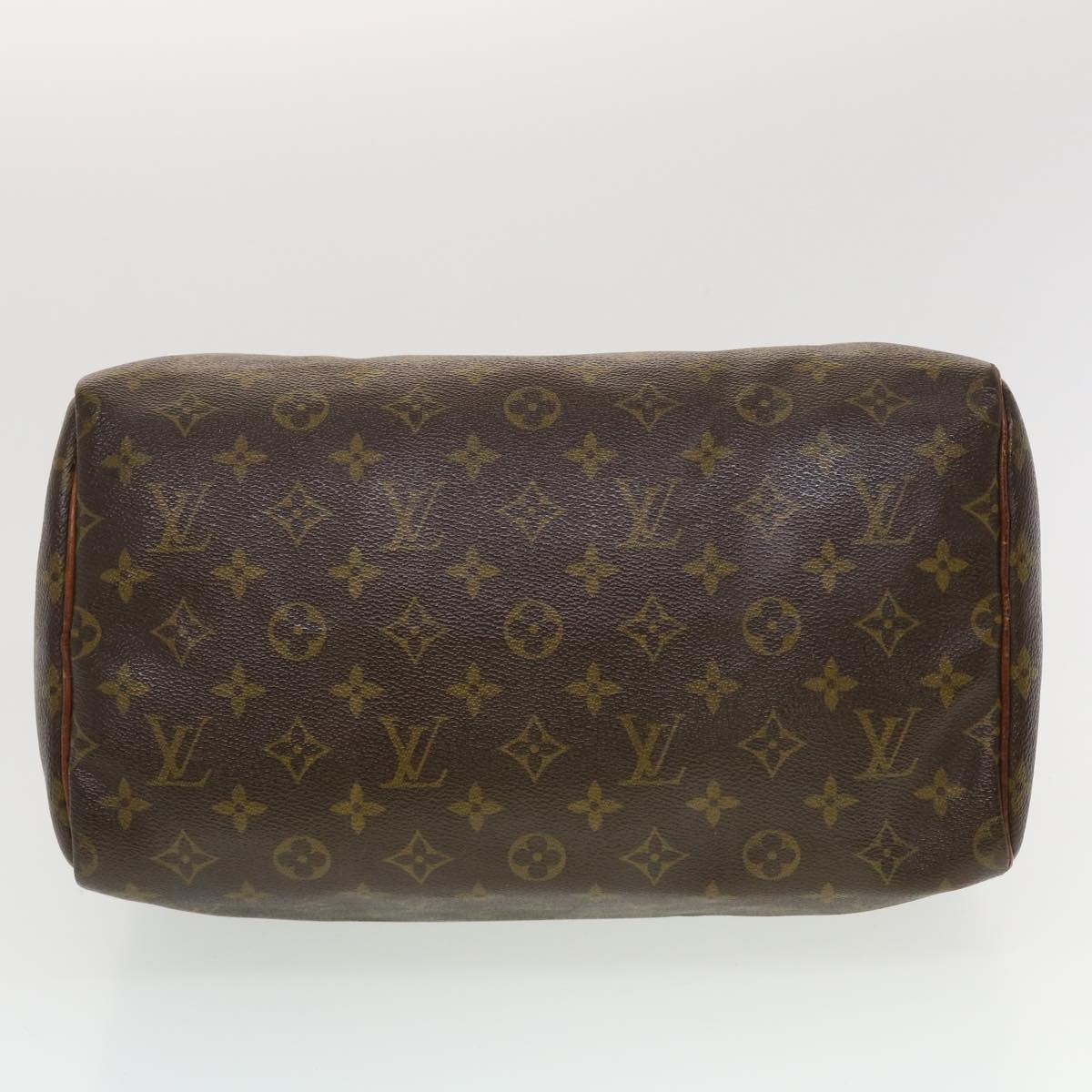 LOUIS VUITTON Monogram Speedy 30 Hand Bag M41526 LV Auth bs5688