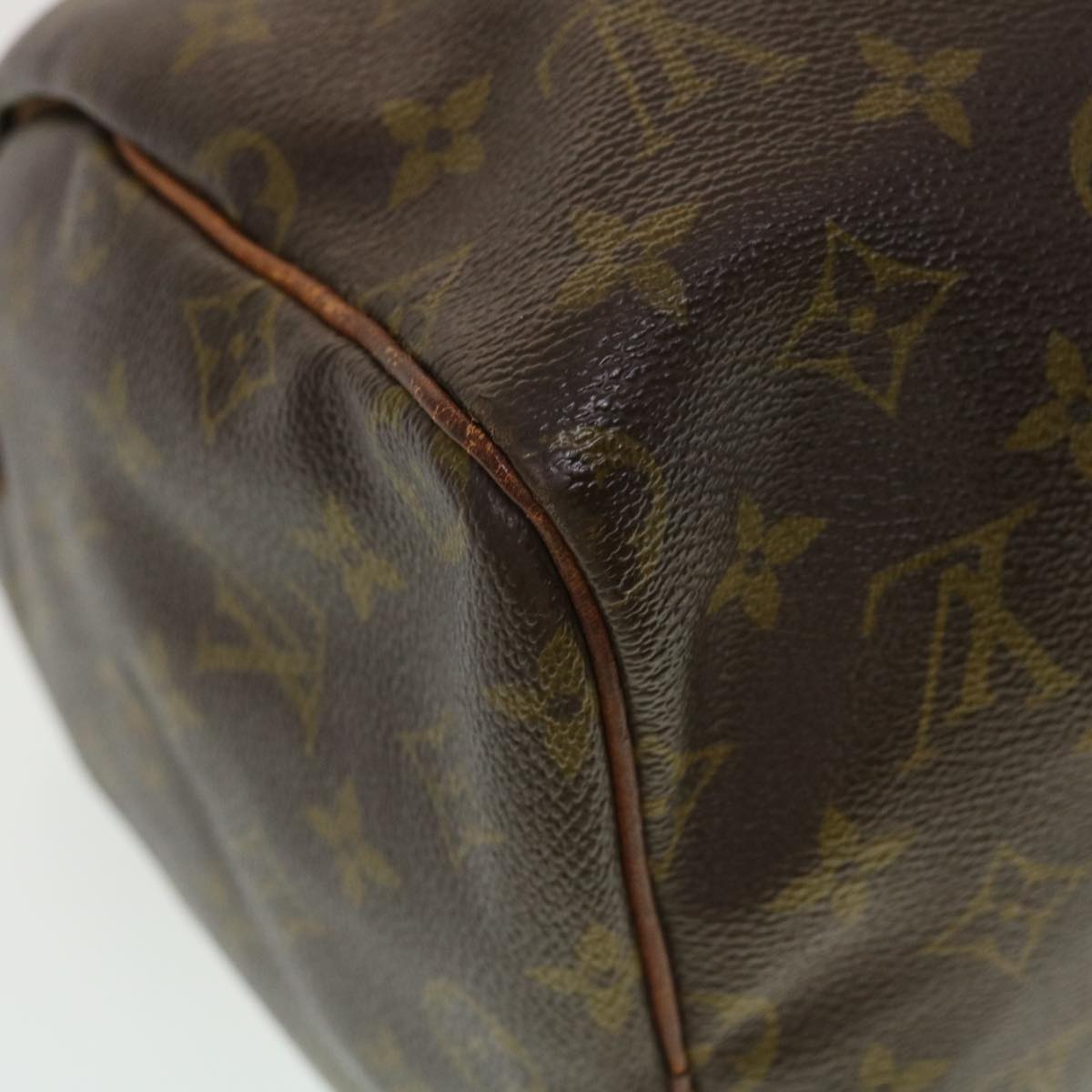 LOUIS VUITTON Monogram Speedy 30 Hand Bag M41526 LV Auth bs5688