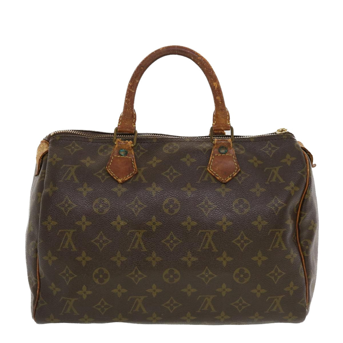 LOUIS VUITTON Monogram Speedy 30 Hand Bag M41526 LV Auth bs5688 - 0