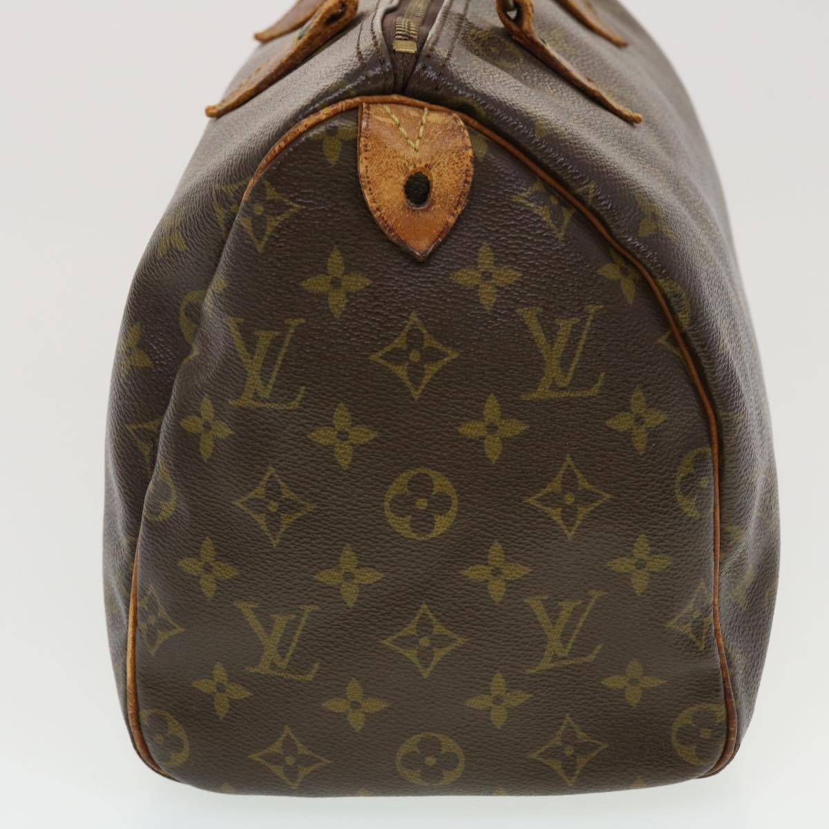 LOUIS VUITTON Monogram Speedy 30 Hand Bag M41526 LV Auth bs5688