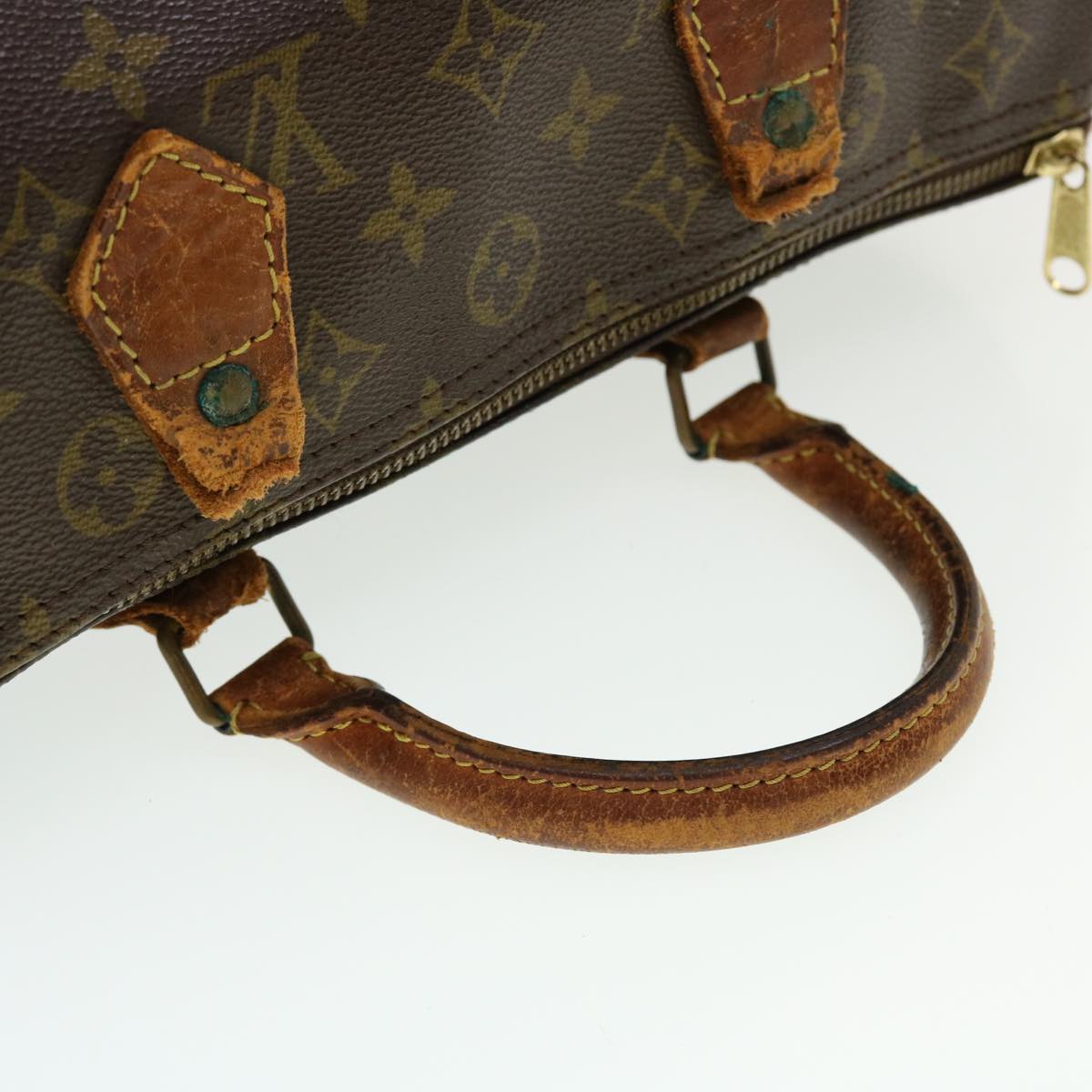 LOUIS VUITTON Monogram Speedy 30 Hand Bag M41526 LV Auth bs5688