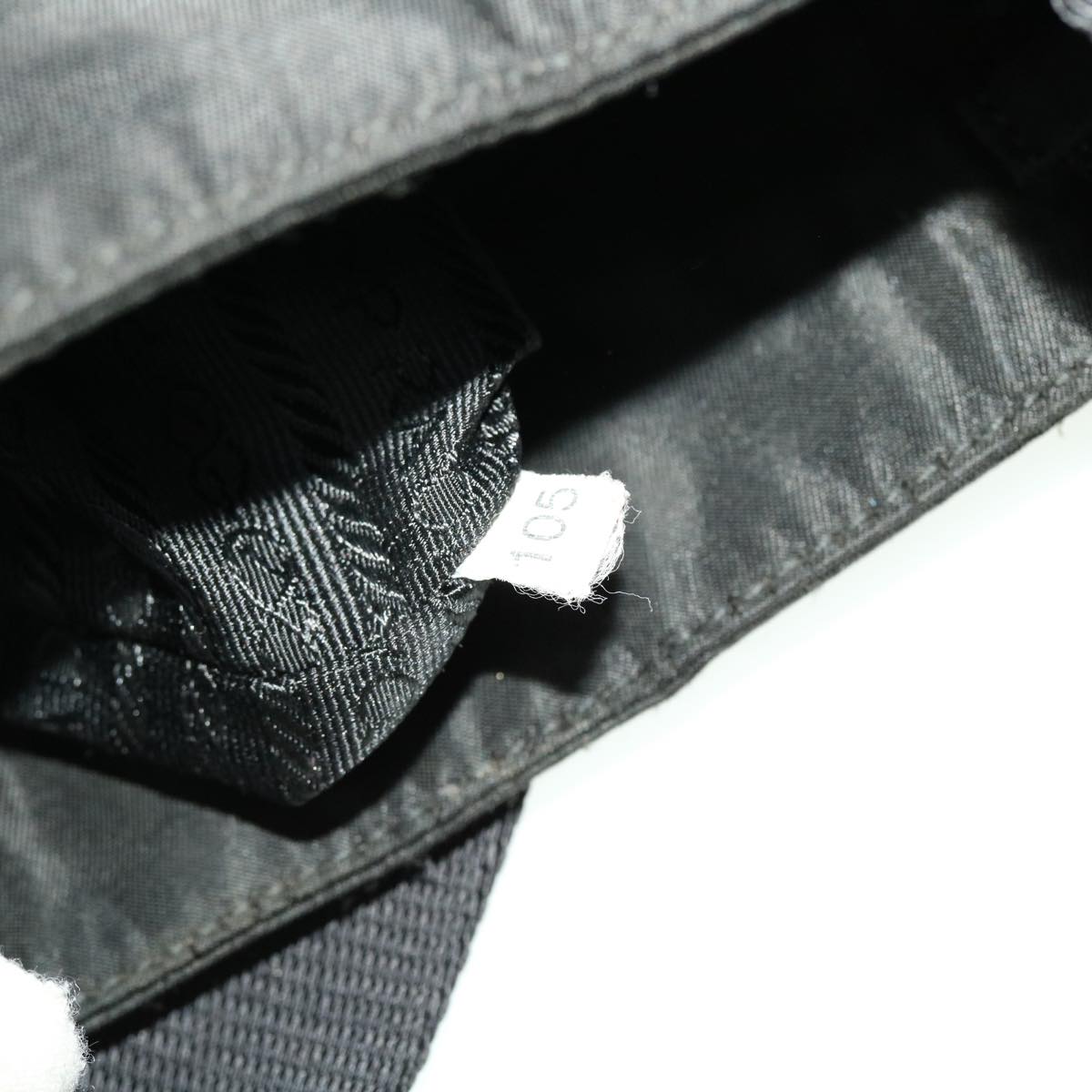 PRADA Hand Bag Nylon Black Auth bs5697