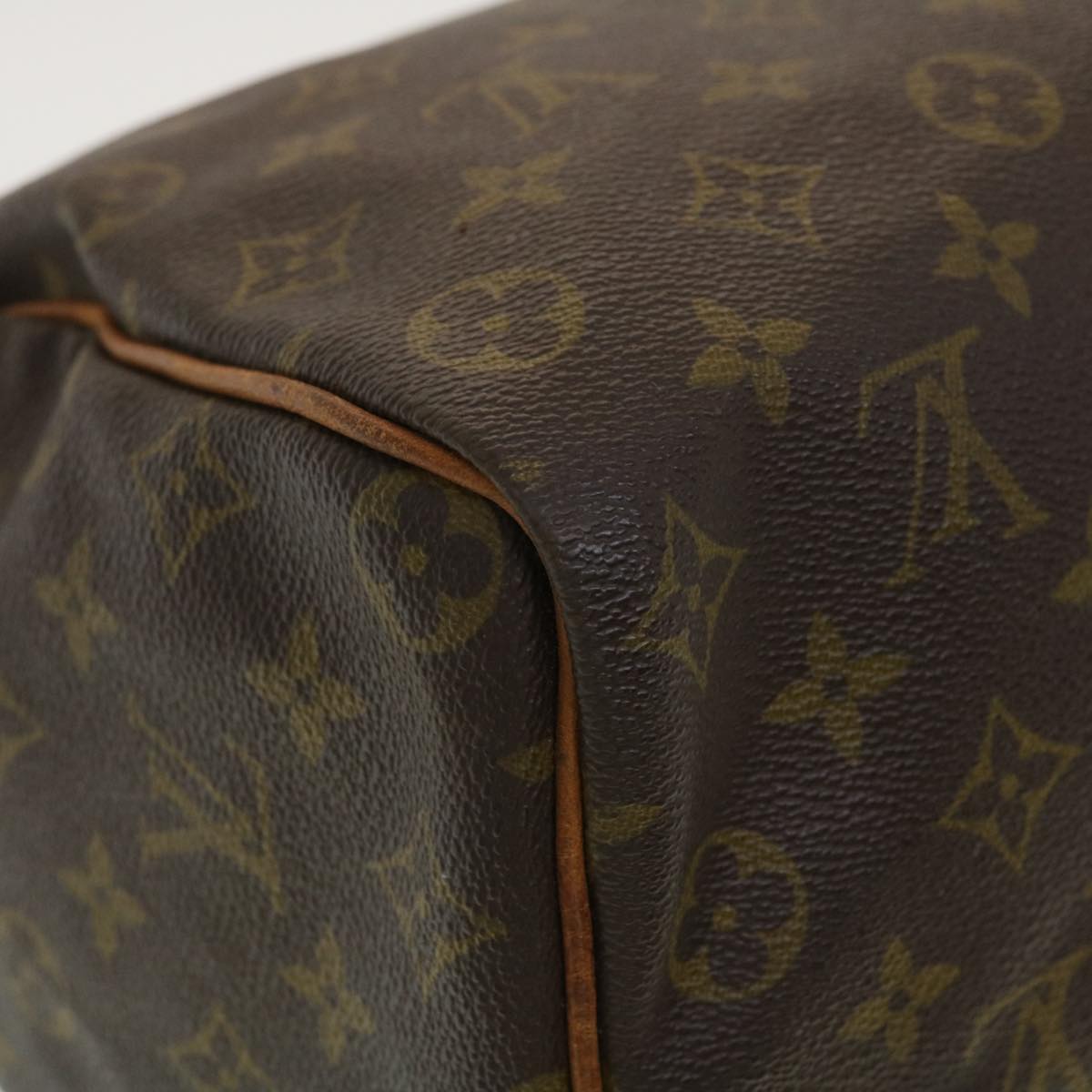 LOUIS VUITTON Monogram Speedy 35 Hand Bag M41524 LV Auth bs5731