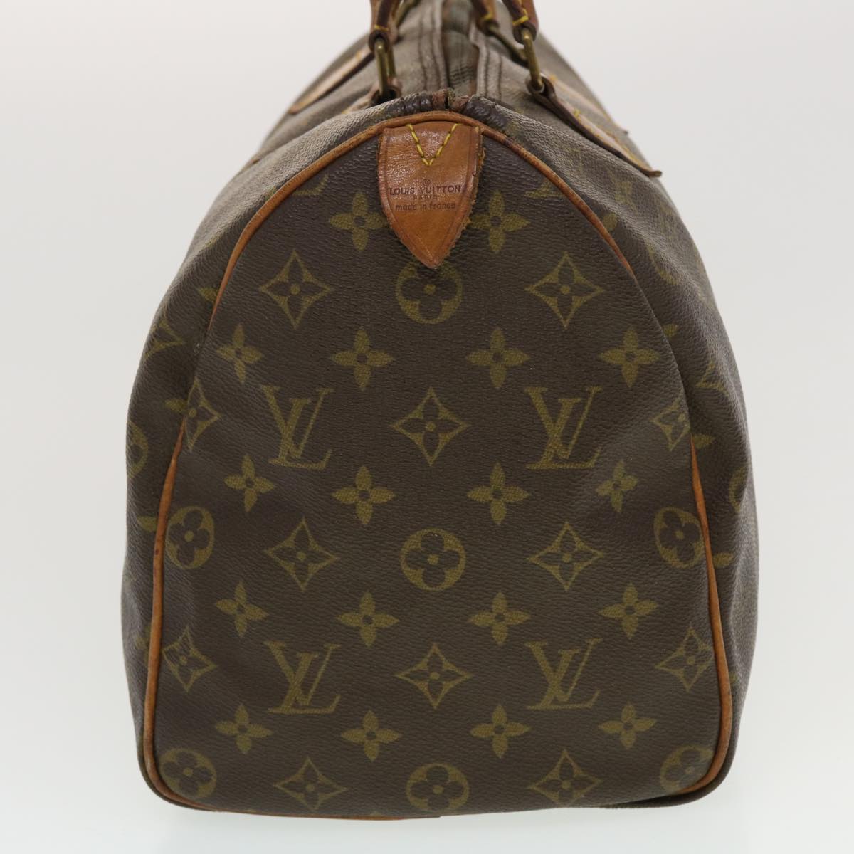 LOUIS VUITTON Monogram Speedy 35 Hand Bag M41524 LV Auth bs5731