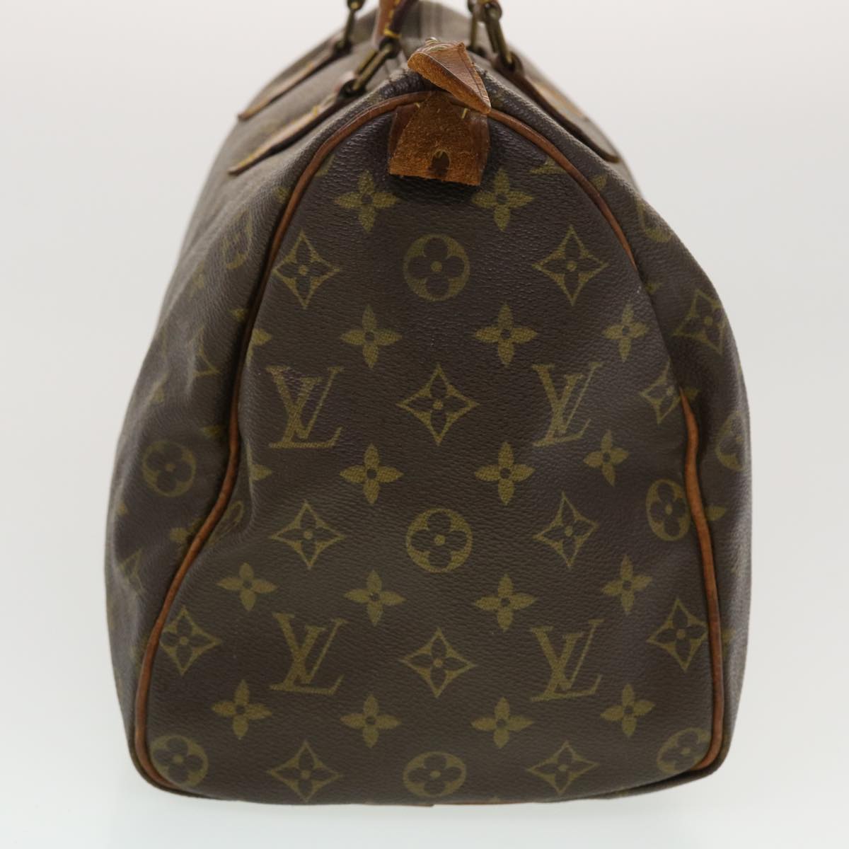 LOUIS VUITTON Monogram Speedy 35 Hand Bag M41524 LV Auth bs5731