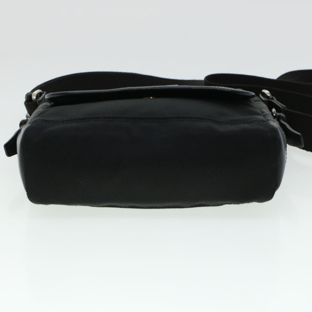 BURBERRY Shoulder Bag Nylon Black Auth bs5764