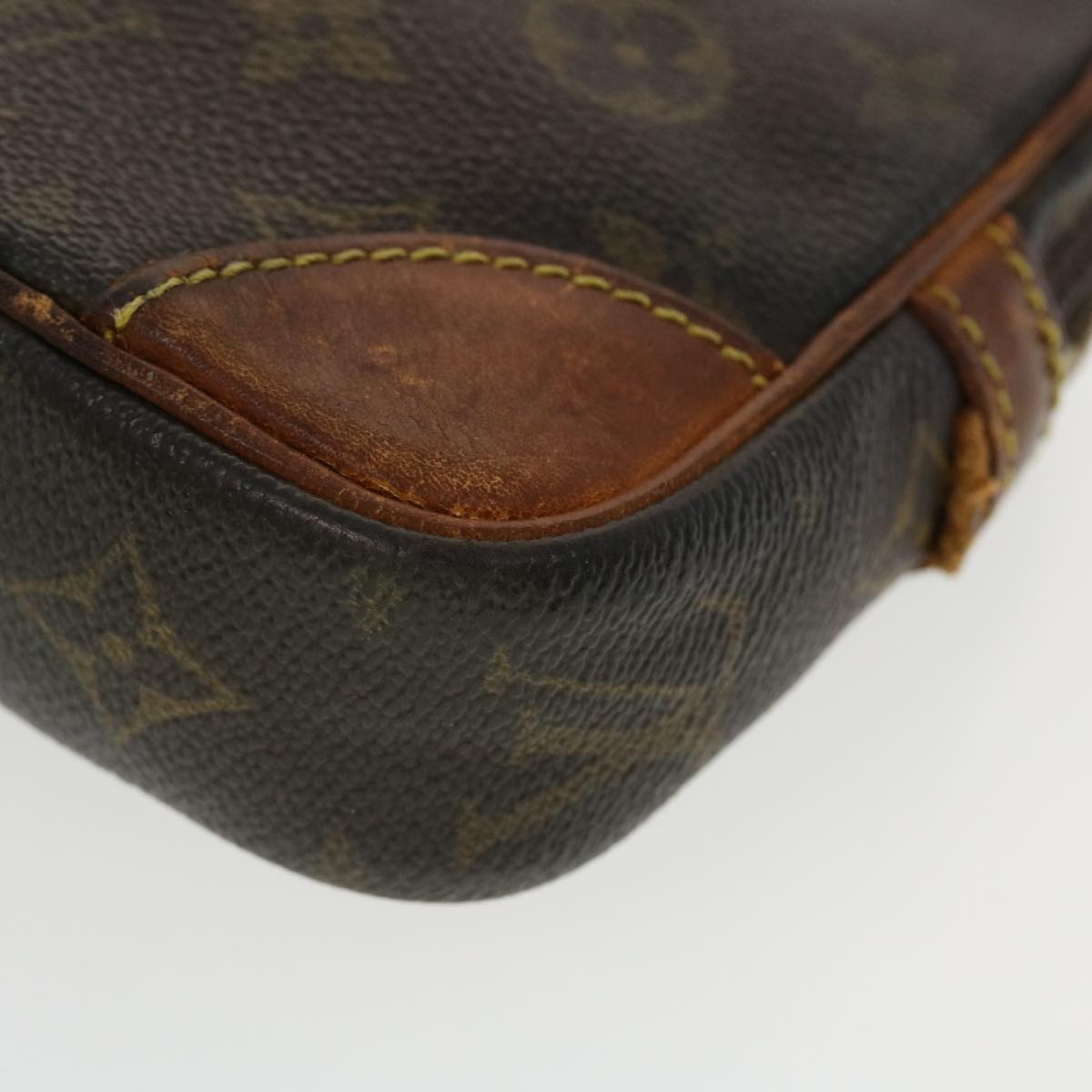 LOUIS VUITTON Monogram Marly Dragonne PM Clutch Bag M51827 LV Auth bs5793