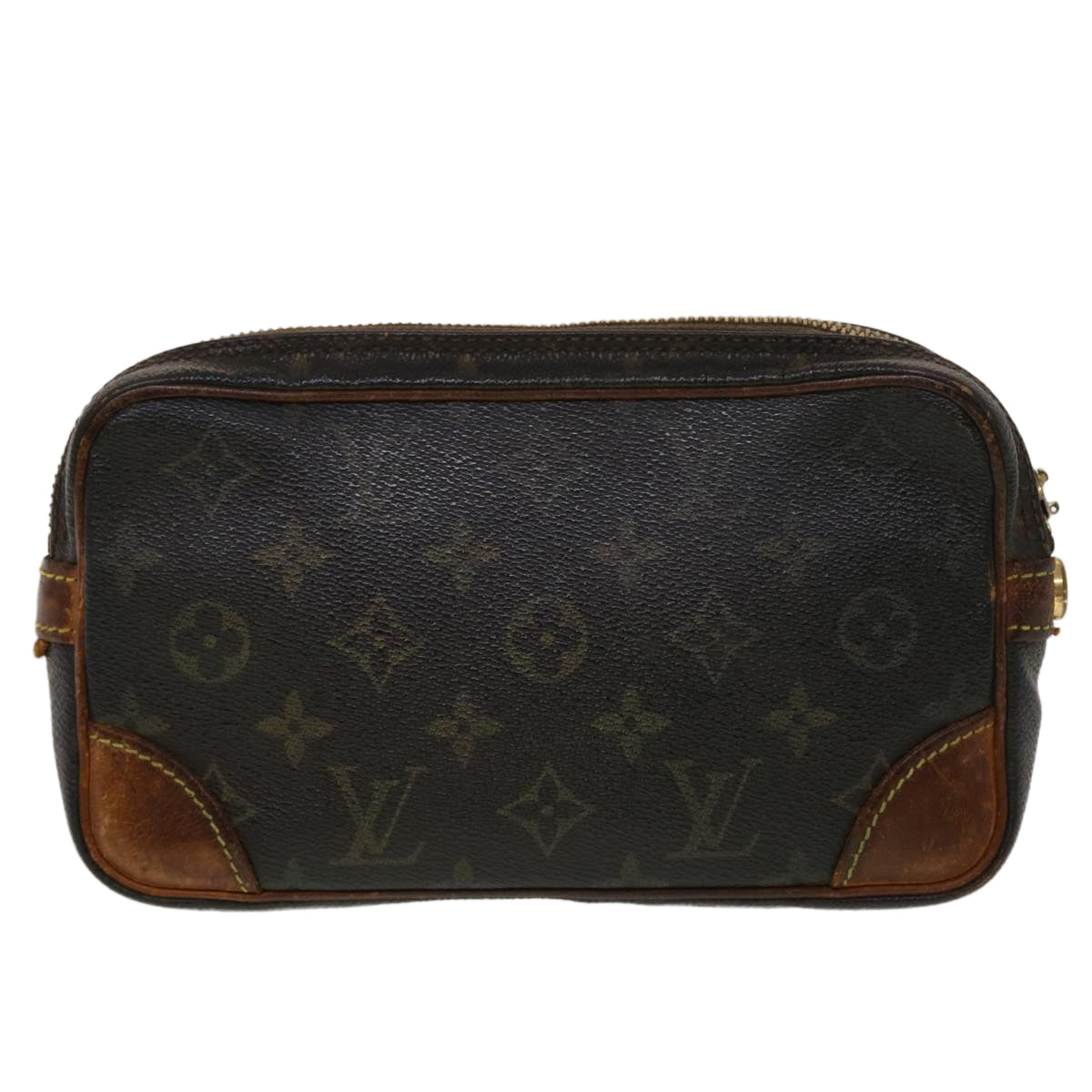 LOUIS VUITTON Monogram Marly Dragonne PM Clutch Bag M51827 LV Auth bs5793 - 0