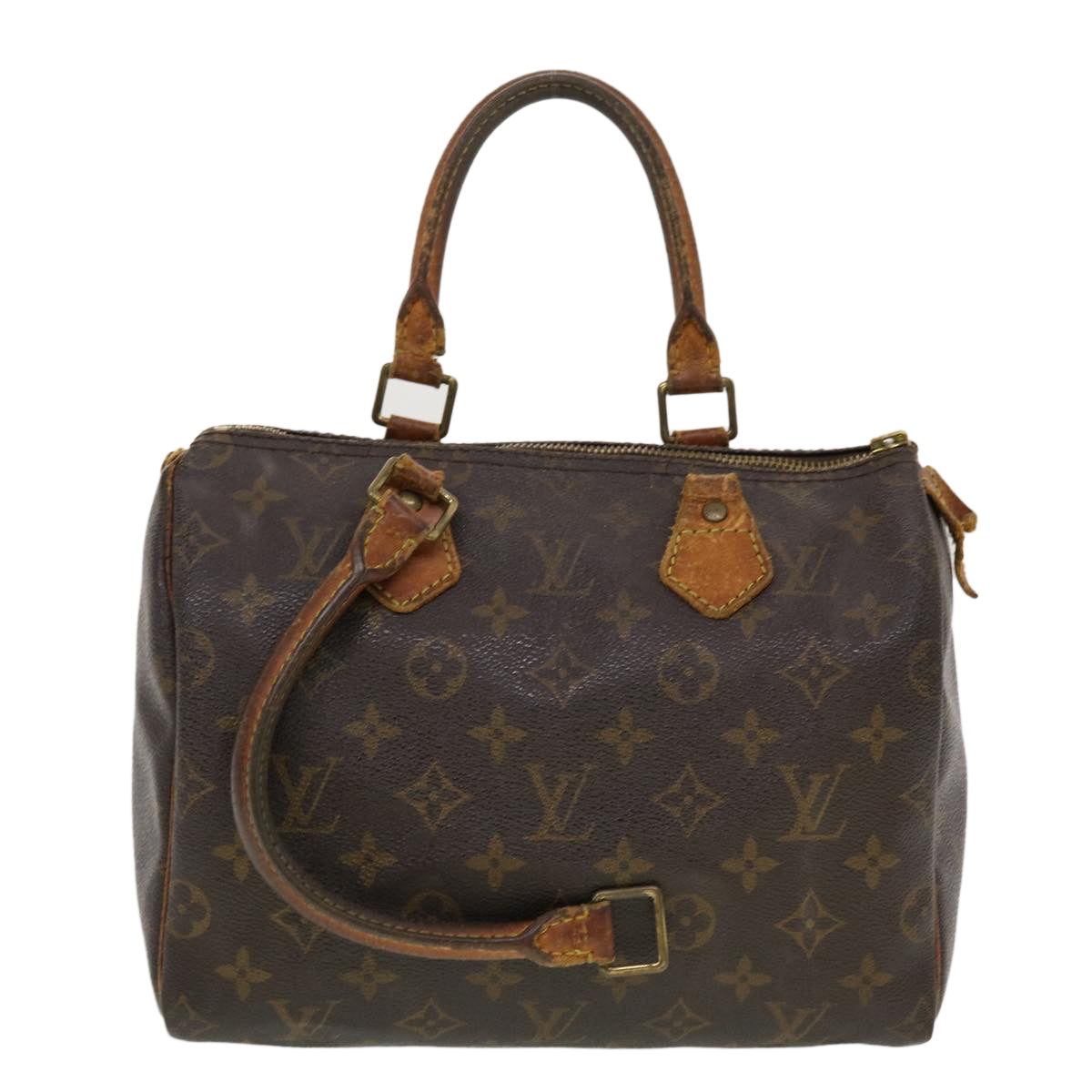 LOUIS VUITTON Monogram Speedy 25 Hand Bag M41528 LV Auth bs5826