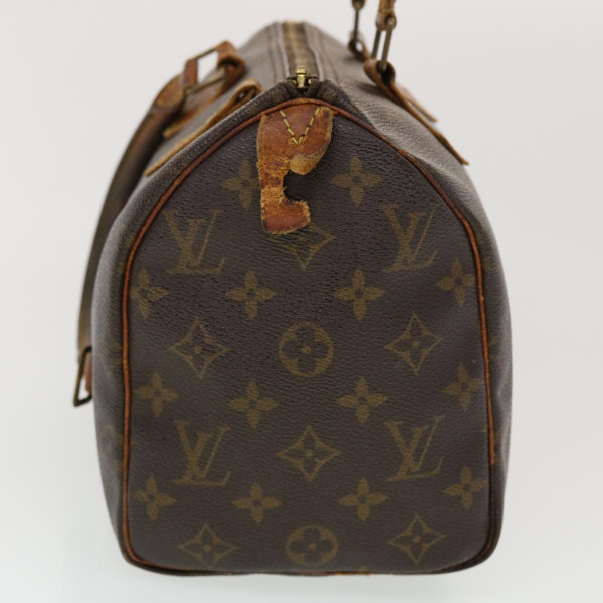 LOUIS VUITTON Monogram Speedy 25 Hand Bag M41528 LV Auth bs5826