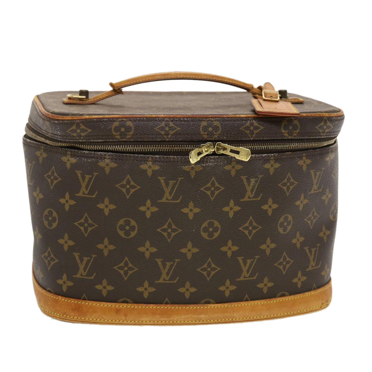 LOUIS VUITTON Monogram Nice Hand Bag 2way M47280 LV Auth bs5840