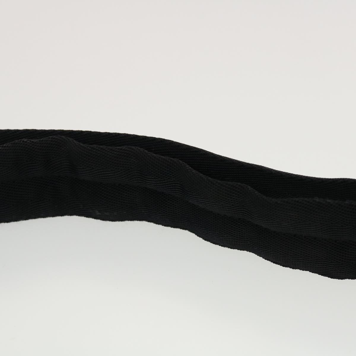 PRADA Shoulder Bag Nylon Black Auth bs5865