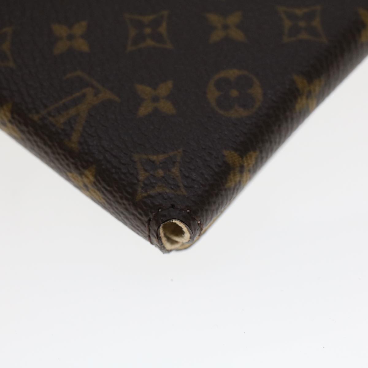 LOUIS VUITTON Monogram Jewelry Case Accessory Case LV Auth bs5897