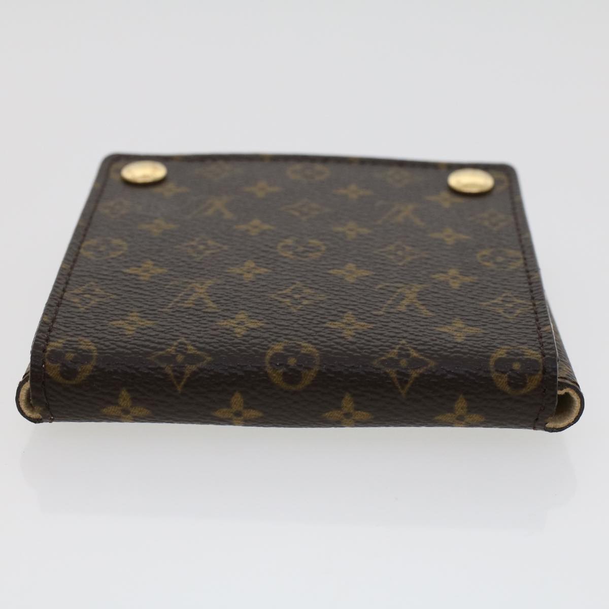 LOUIS VUITTON Monogram Jewelry Case Accessory Case LV Auth bs5897