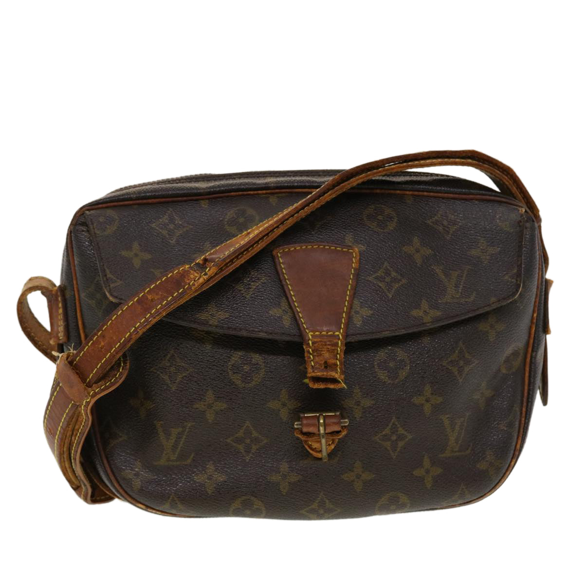 LOUIS VUITTON Monogram Jeune Fille GM Shoulder Bag M51225 LV Auth bs5932