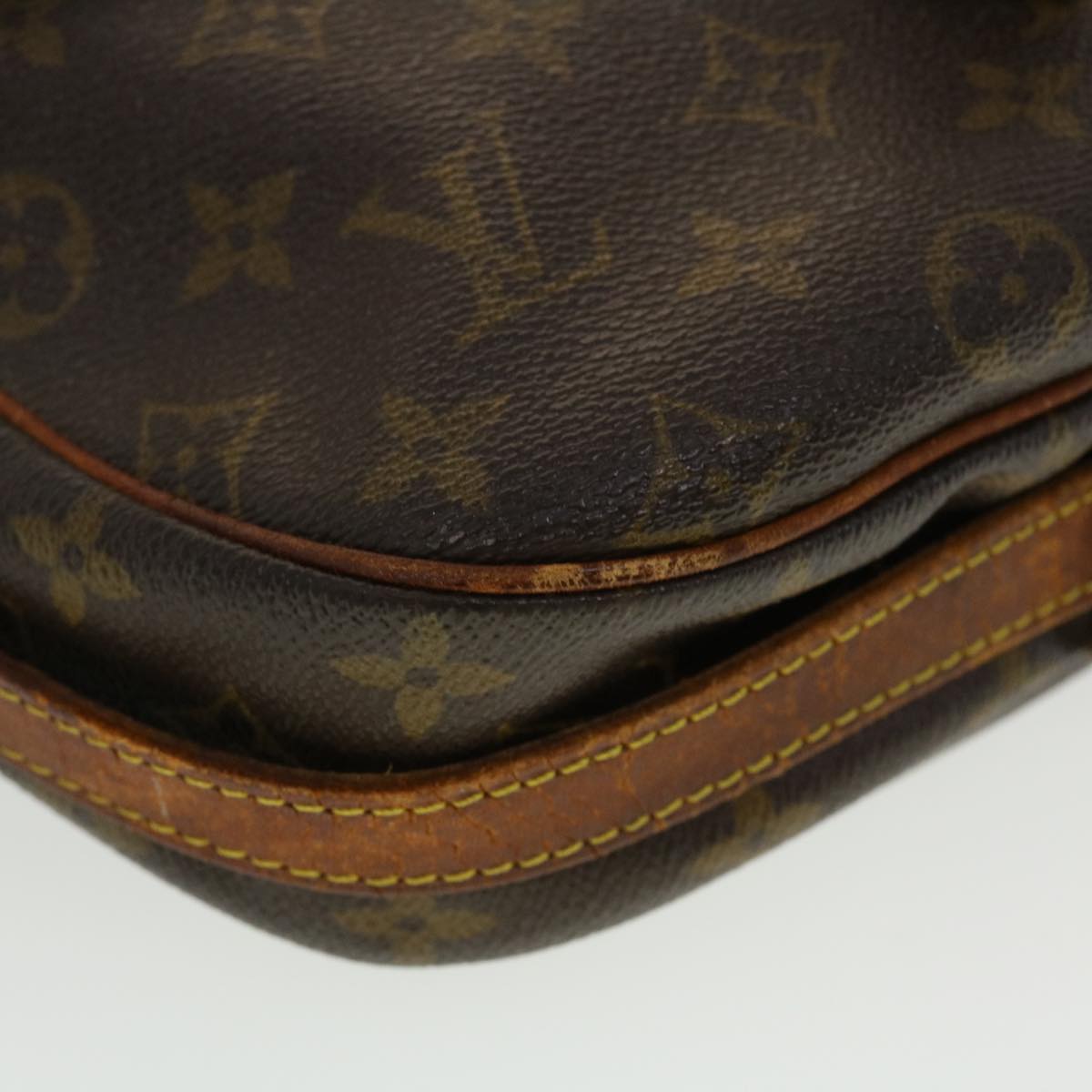 LOUIS VUITTON Monogram Jeune Fille GM Shoulder Bag M51225 LV Auth bs5932